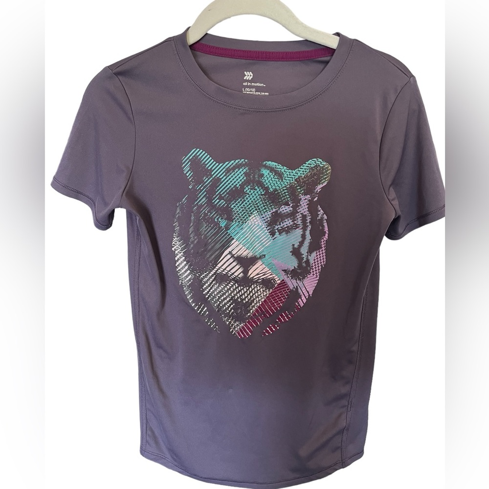 All in Motion Tiger girls  Active Shirt